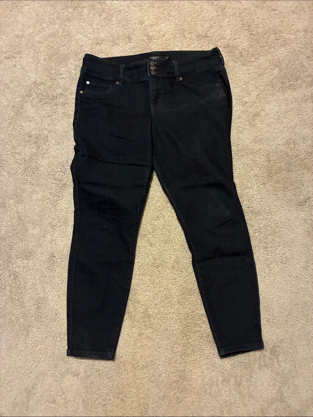 Torrid Women's Black High-Rise Skinny Jeans